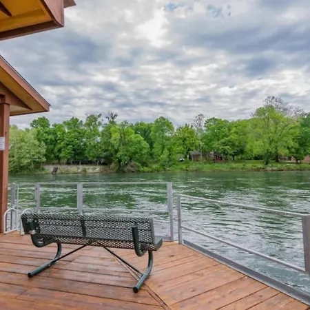 Waterway - Balcony View Of Lake Taneycomo Branson Exterior photo